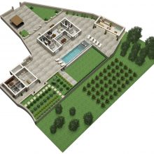 estrella-luxury-villa-zakynthos-watercolour-00021 Estrella Luxury Villa Zakynthos 3D Plans